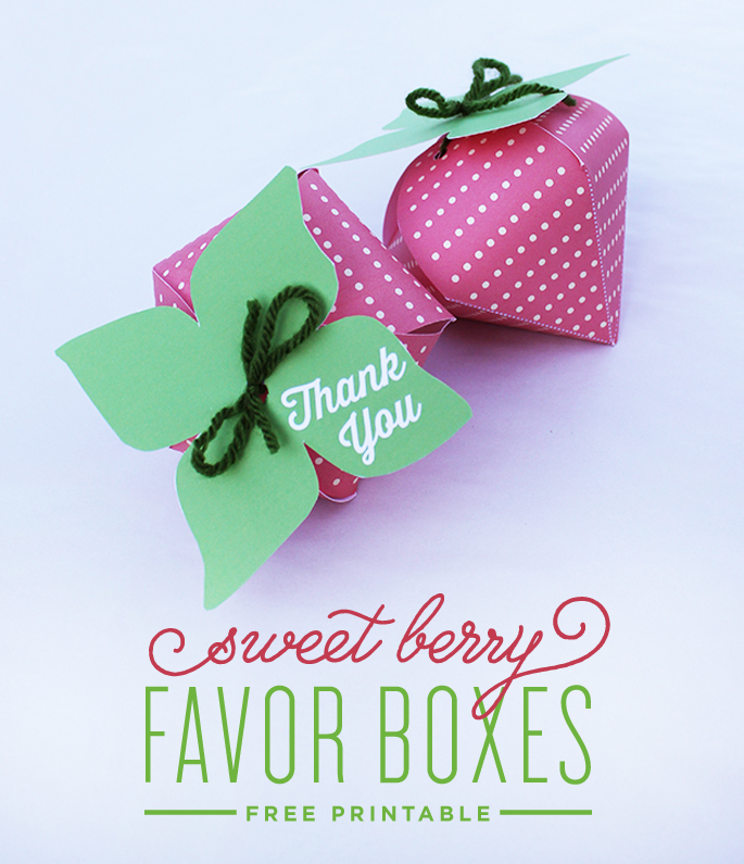 Thanks for Being So Sweet Gift Bag Printable
