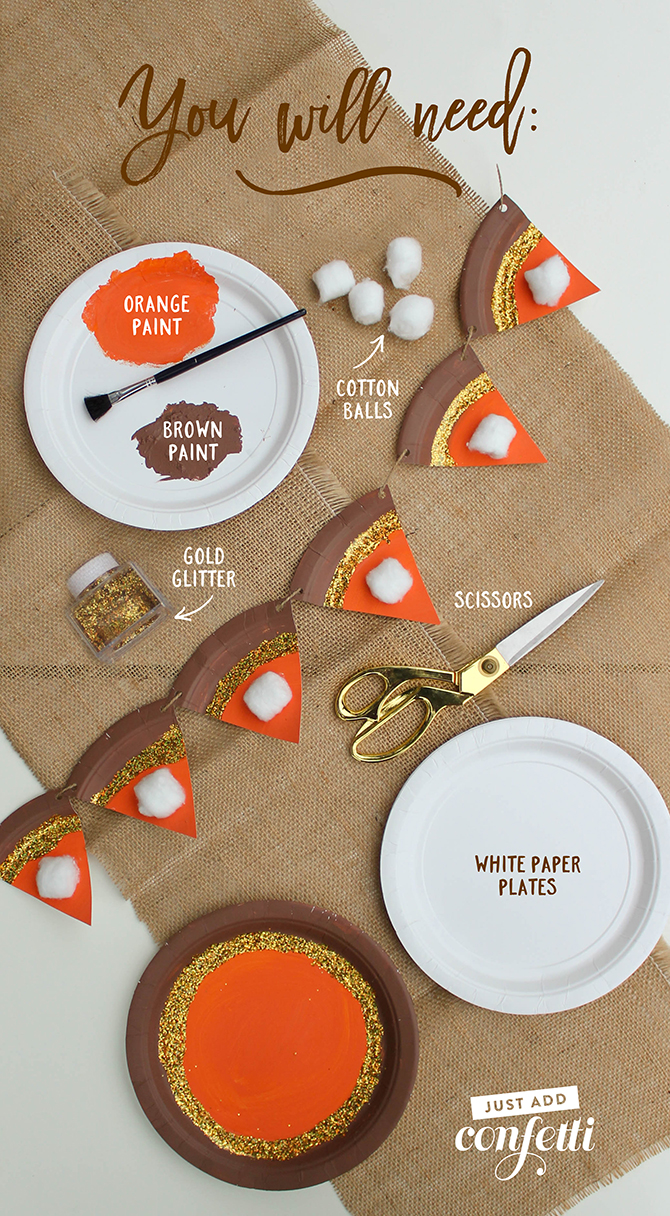 Paper Plate Pie Craft
