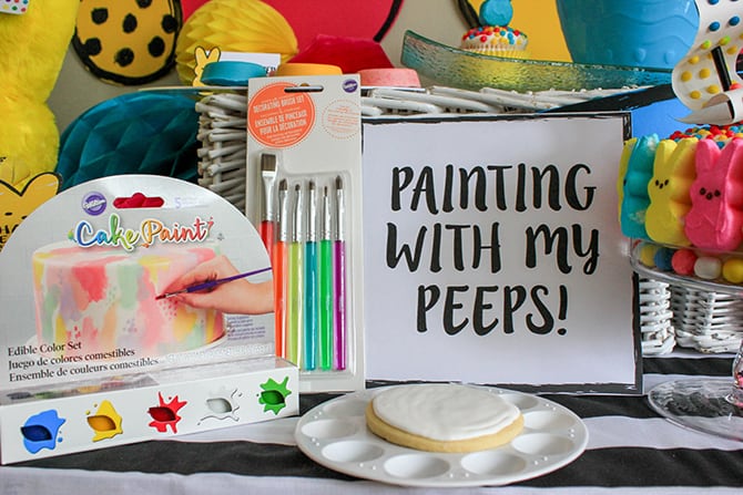 Painting With My Peeps: Egg Coloring Easter Party - Just Add Confetti Painting With My Peeps: Egg Coloring Easter Party - Just Add Confetti
