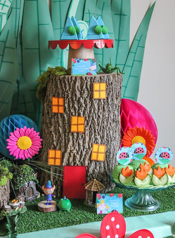 Ben & Holly's Little Kingdom party Just Add Confetti