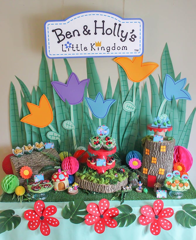 Ben & Holly's Little Kingdom party - Just Add Confetti