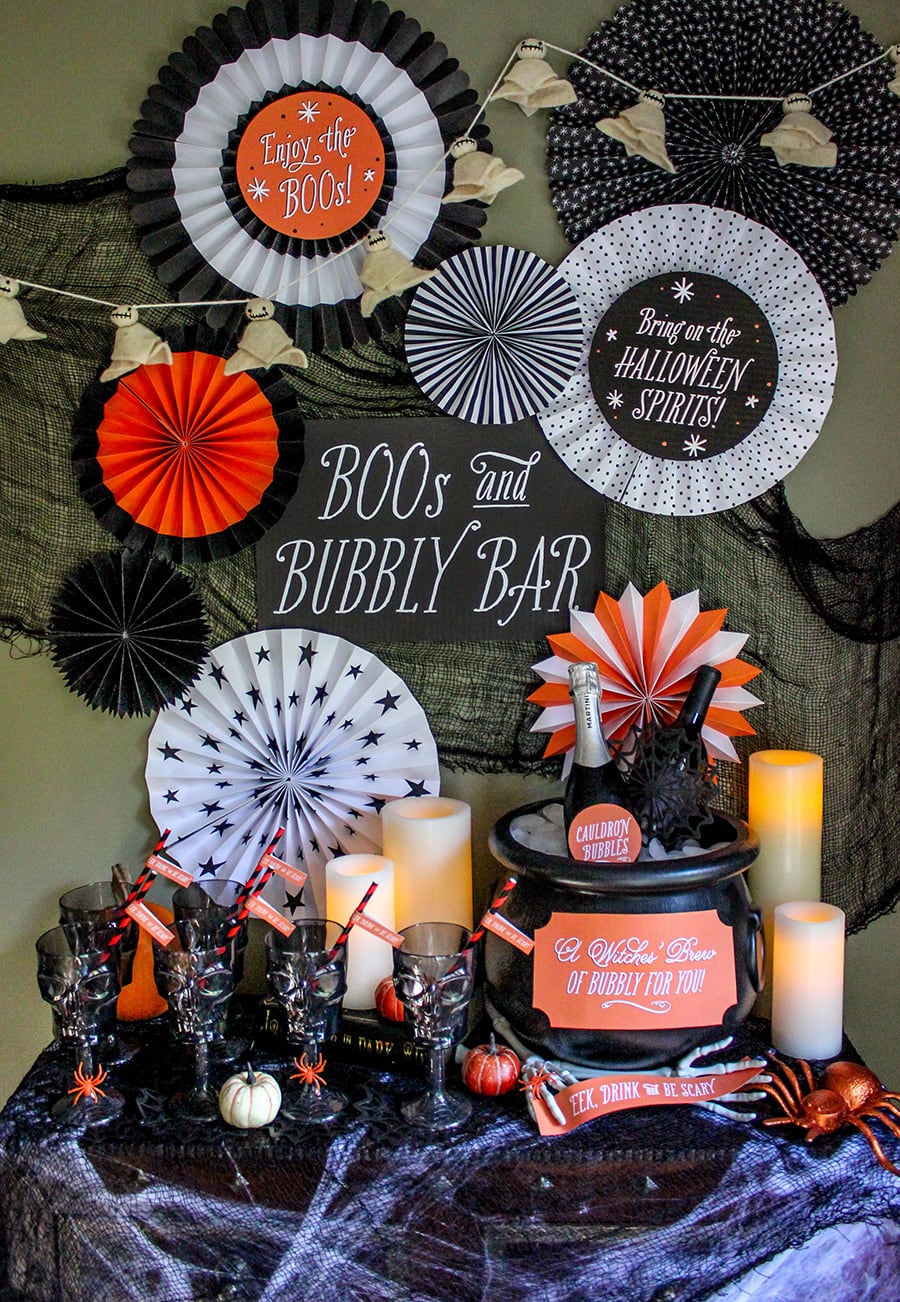 boos and bubbly bar