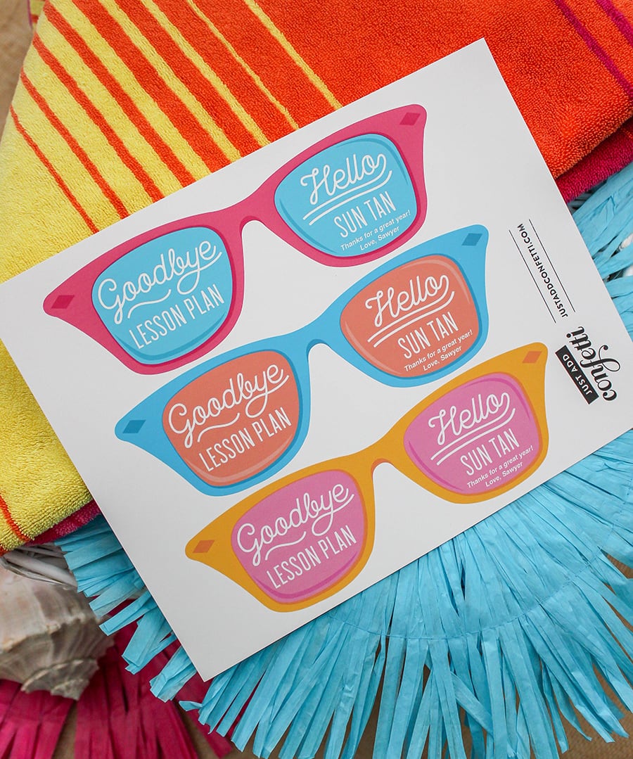 Goodbye Lesson Plan Hello Sun Tan, suntan, lesson plan, teacher