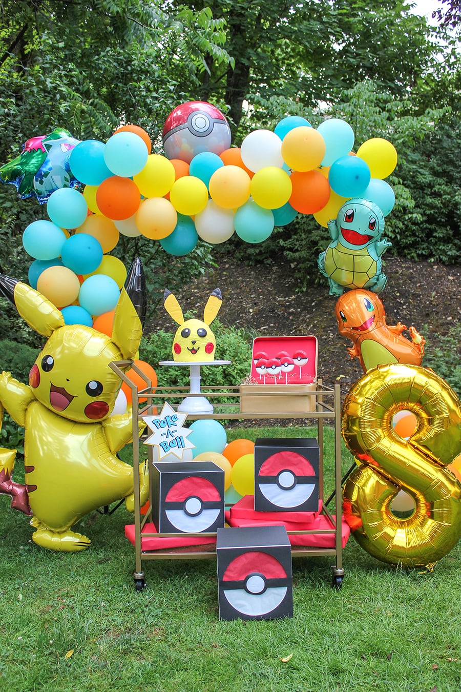 Sawyer's Pokemon Birthday Party Just Add Confetti