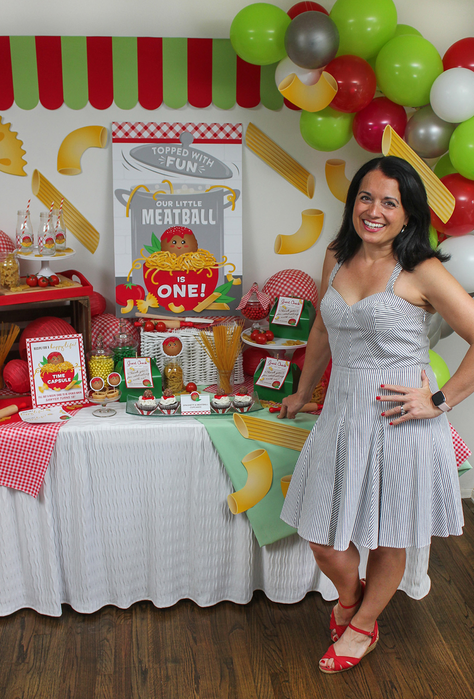 Little Meatball First Birthday Party