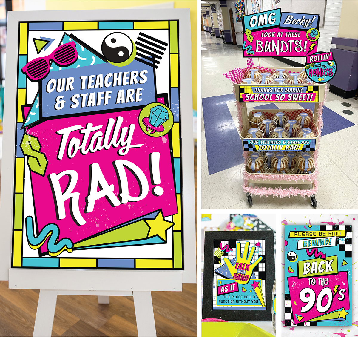 90s Theme Teacher Appreciation Week
